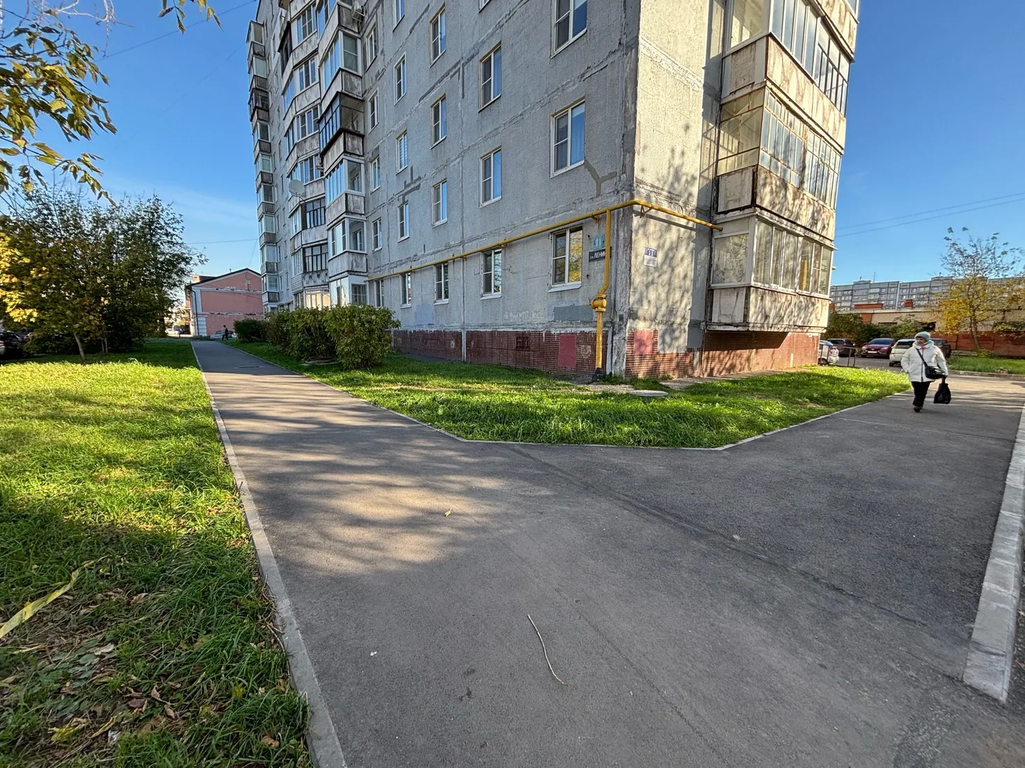 Фотография территории дома по адресу ул. Ленина, 11